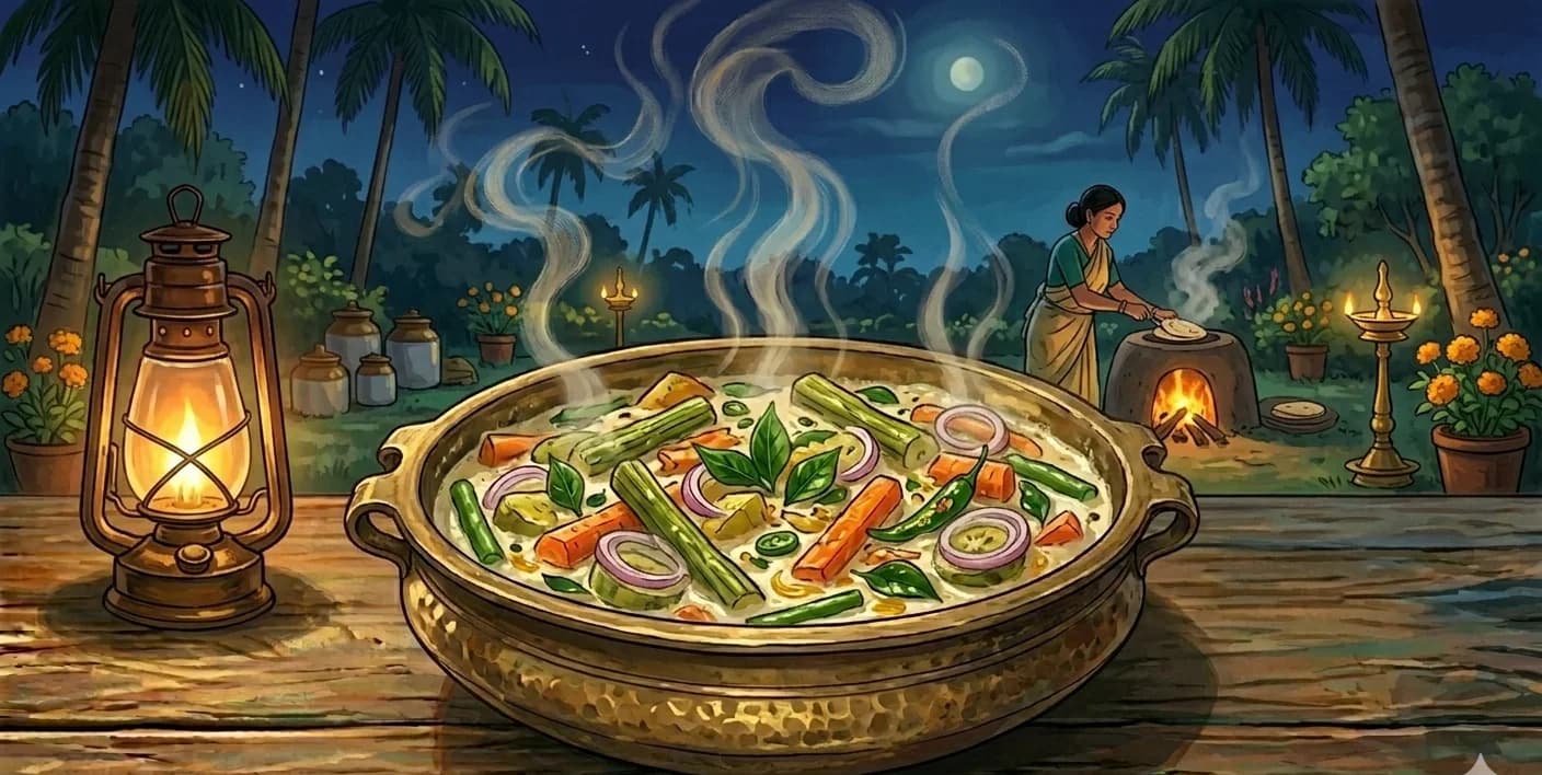 Mixed Vegetables in Coconut (Avial)