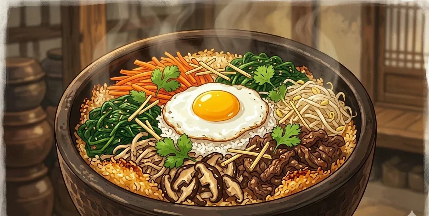 Bibimbap (Mixed Rice Bowl)