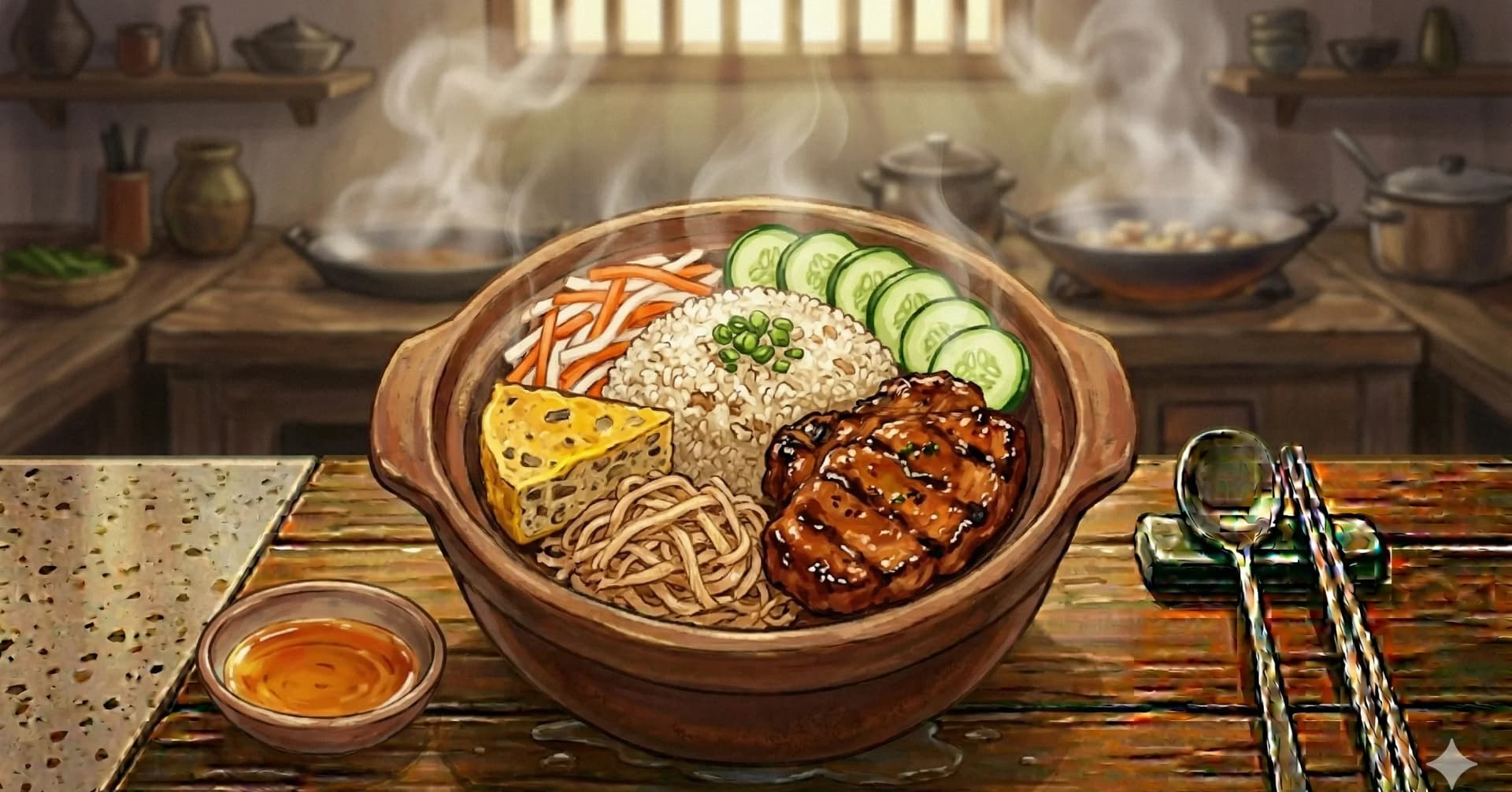 Broken Rice Plate (Cơm Tấm)
