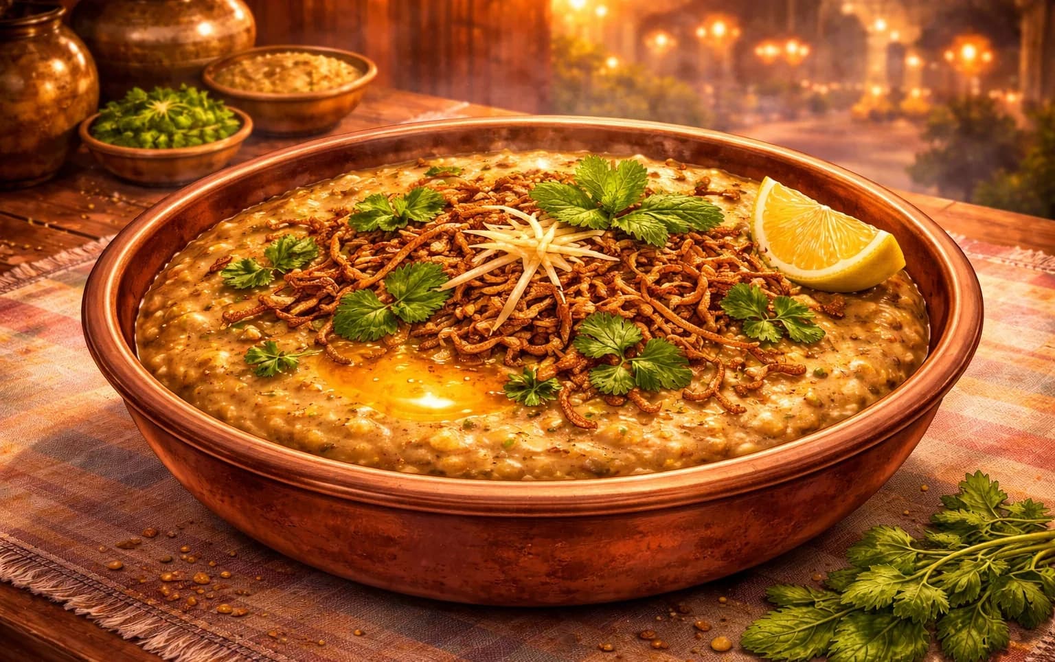 Slow-Cooked Meat & Wheat (Haleem)