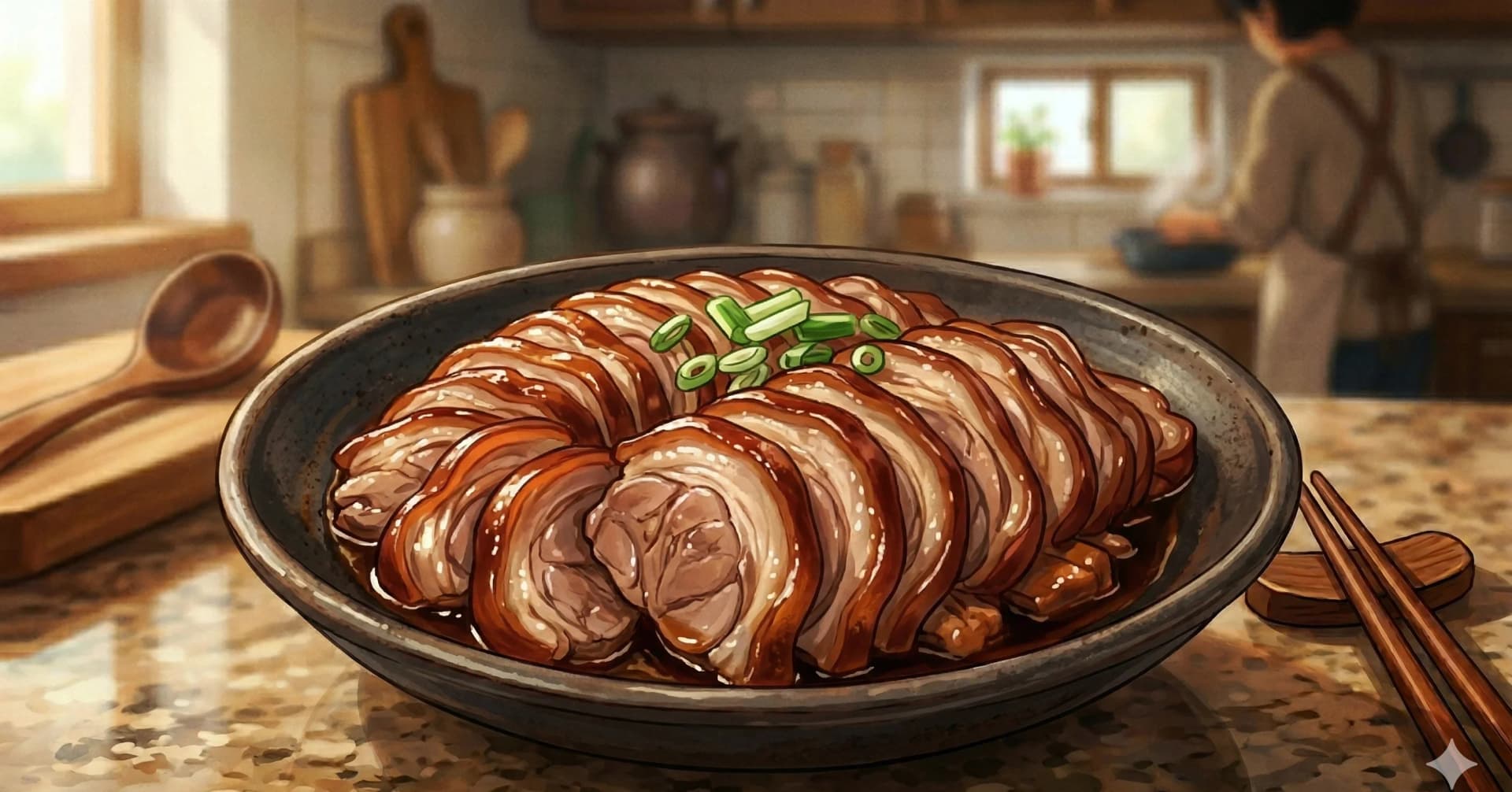 Braised Pig's Feet (Jokbal / 족발)