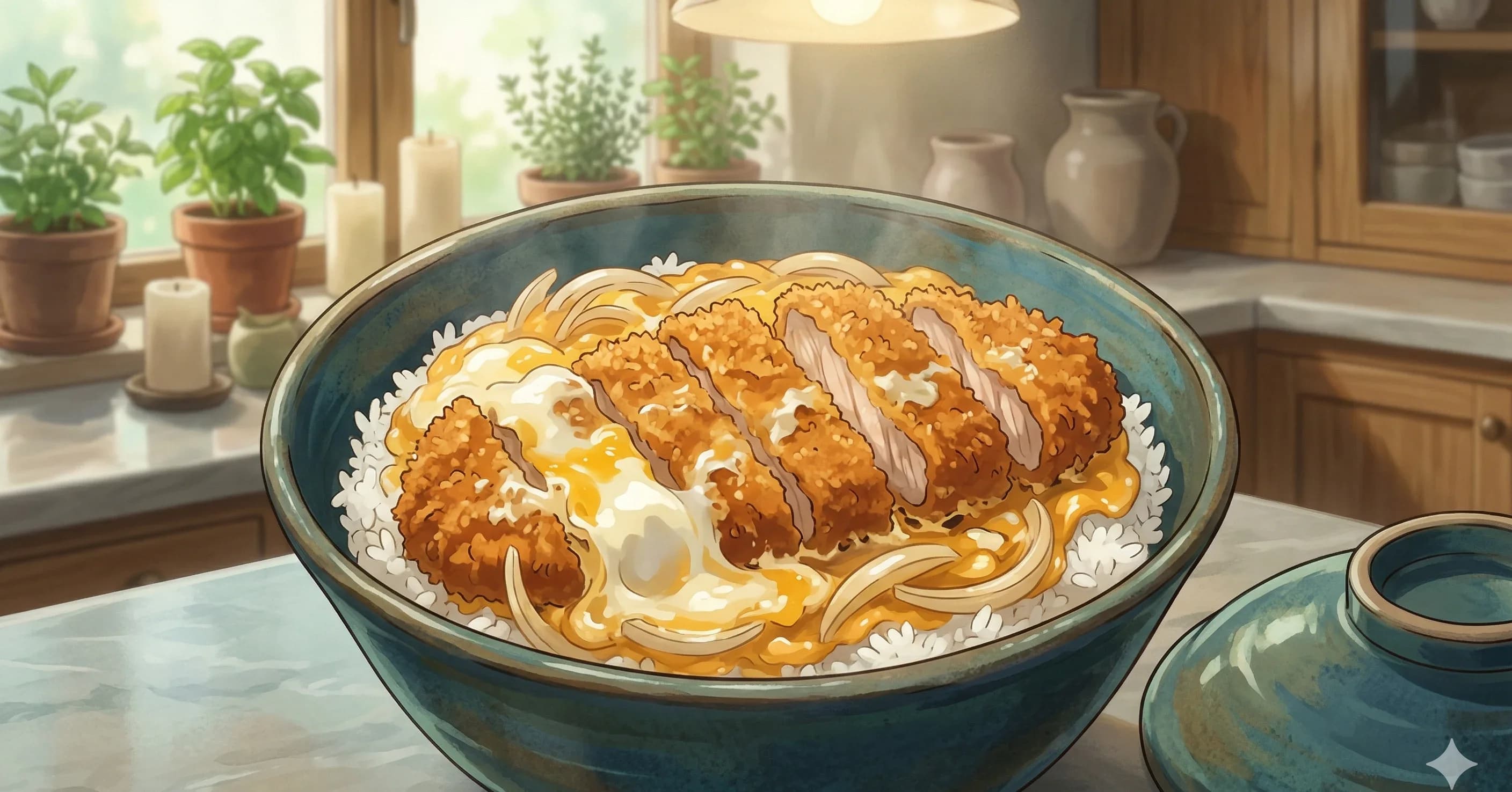 Katsudon (Pork Cutlet Rice Bowl)
