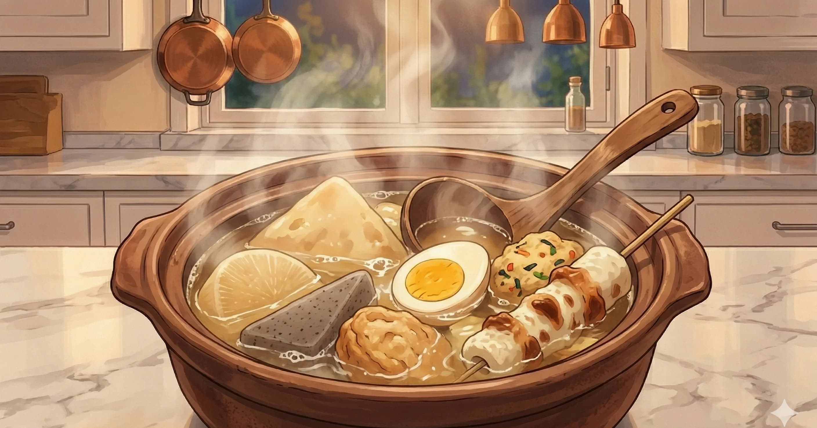 Oden (Japanese Fish Cake Stew)