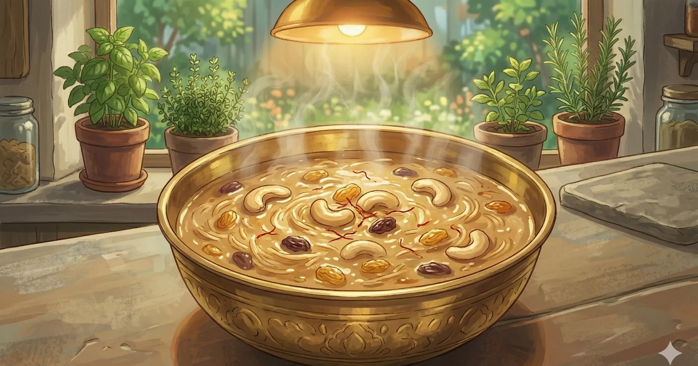 South Indian Milk Pudding (Payasam)