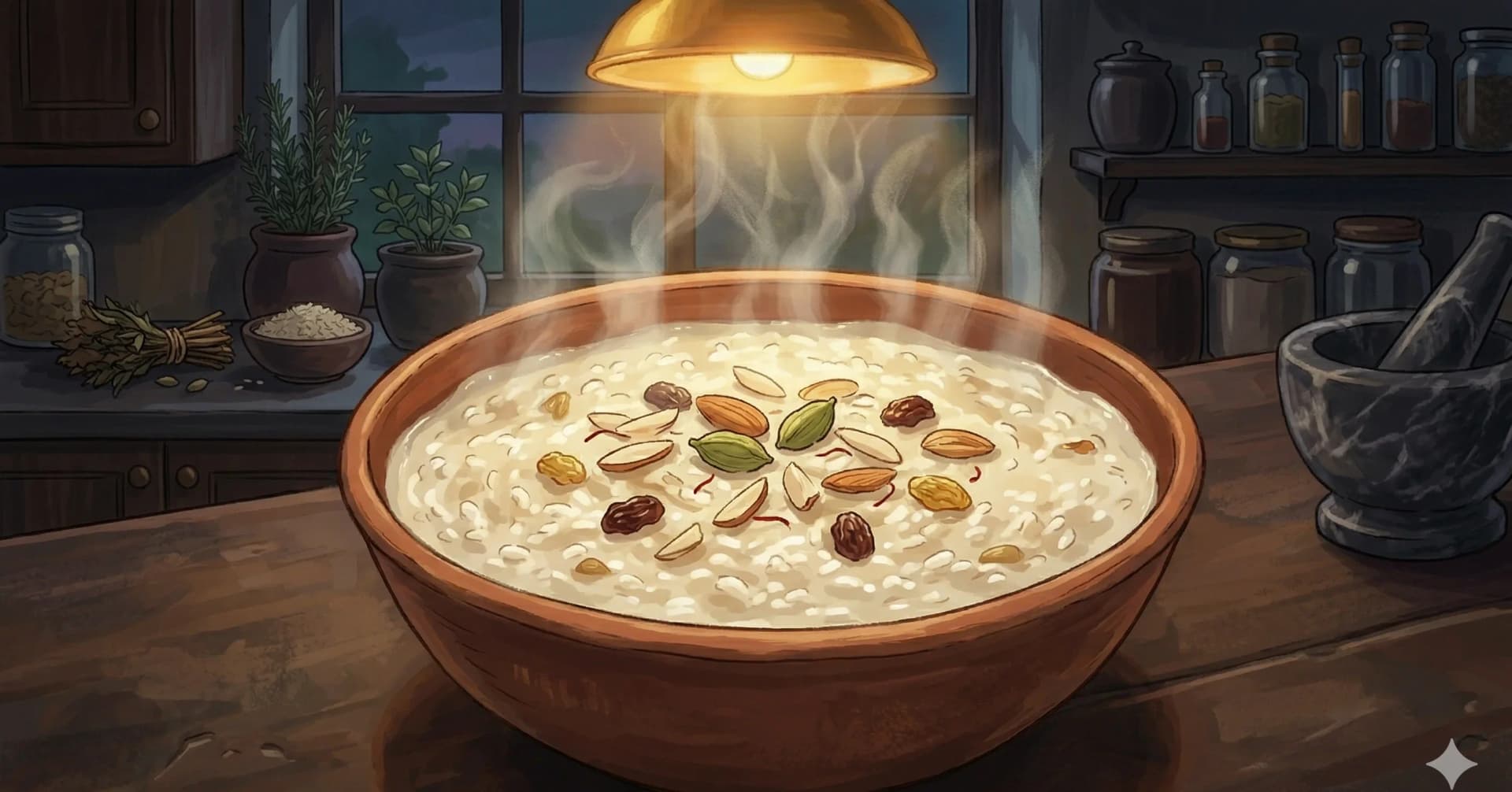 Bengali Rice Pudding (Payesh)
