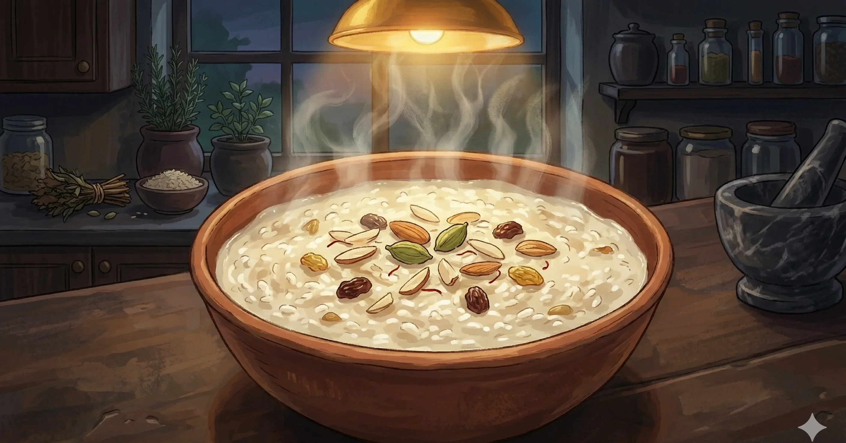 Bengali Rice Pudding (Payesh)