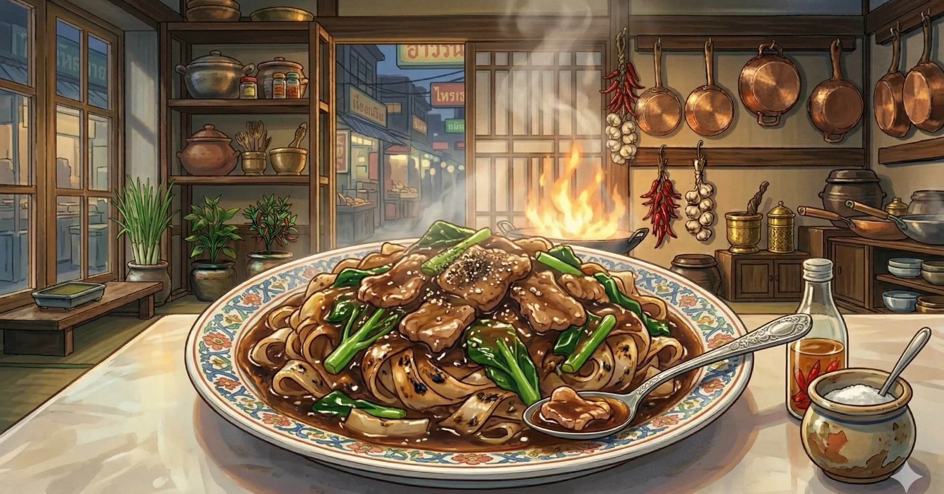 Gravy Noodles (Rad Na / ราดหน้า)