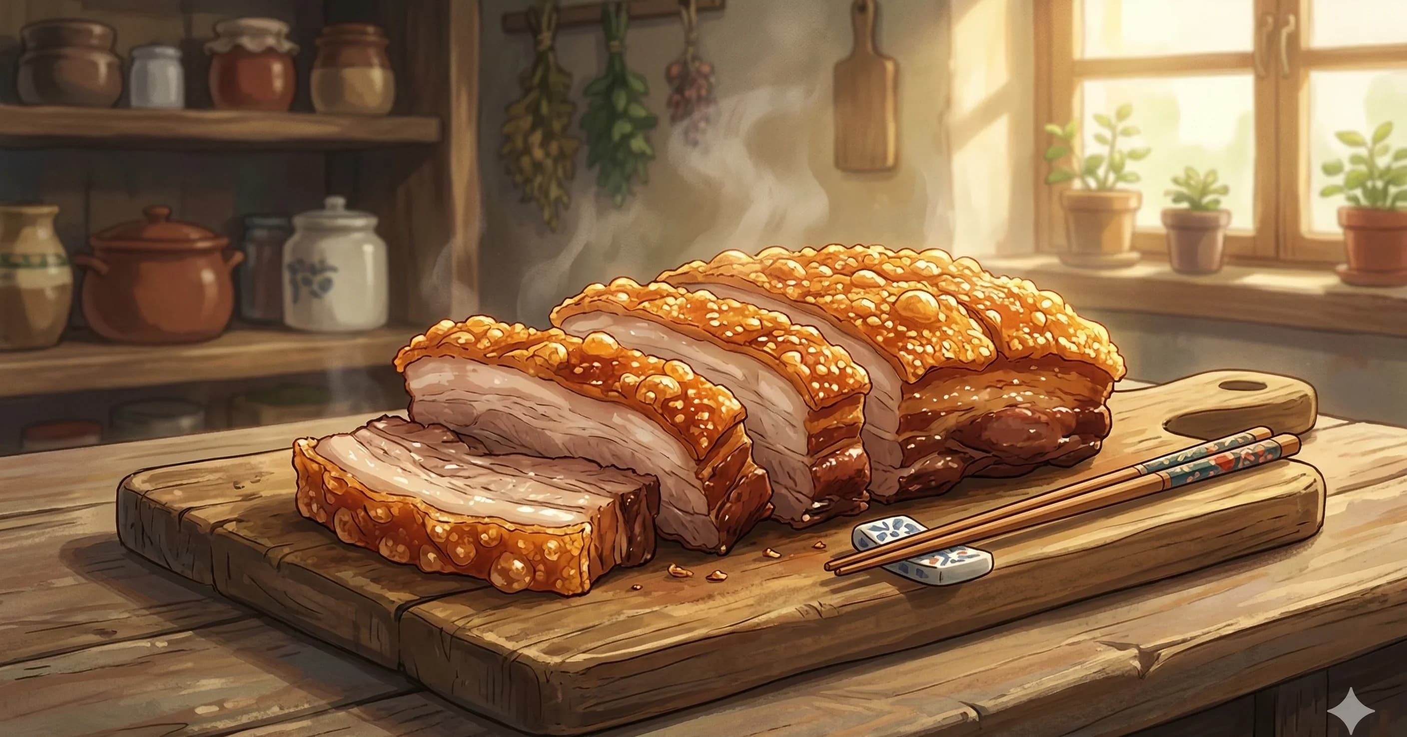 Siu Yuk (Cantonese Crispy Pork Belly)