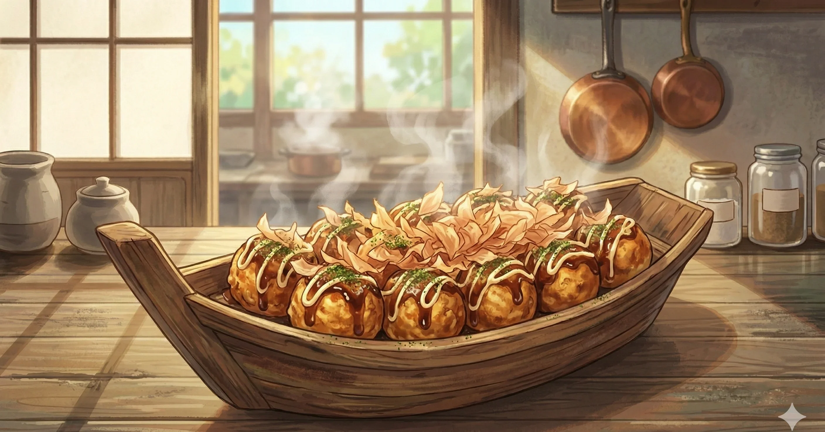 Takoyaki (Octopus Balls)