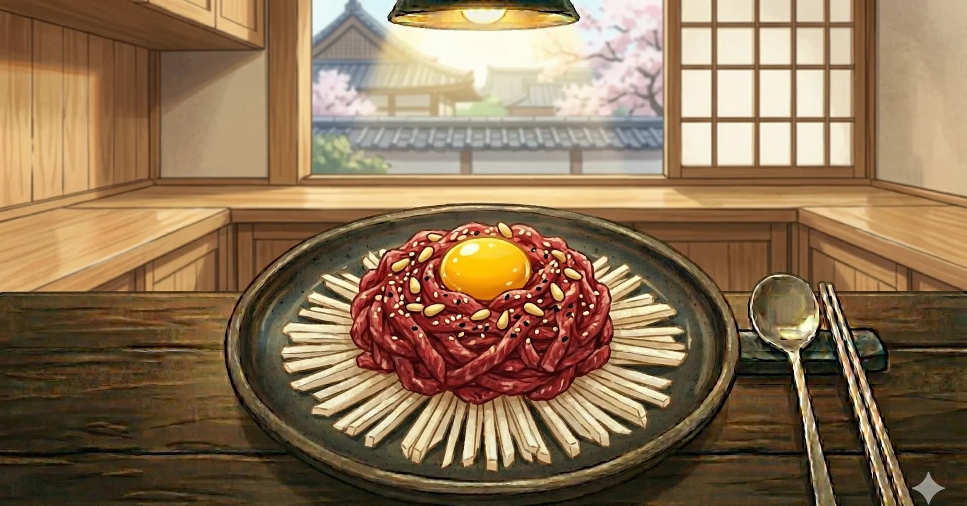 Korean Beef Tartare (Yukhoe / 육회)