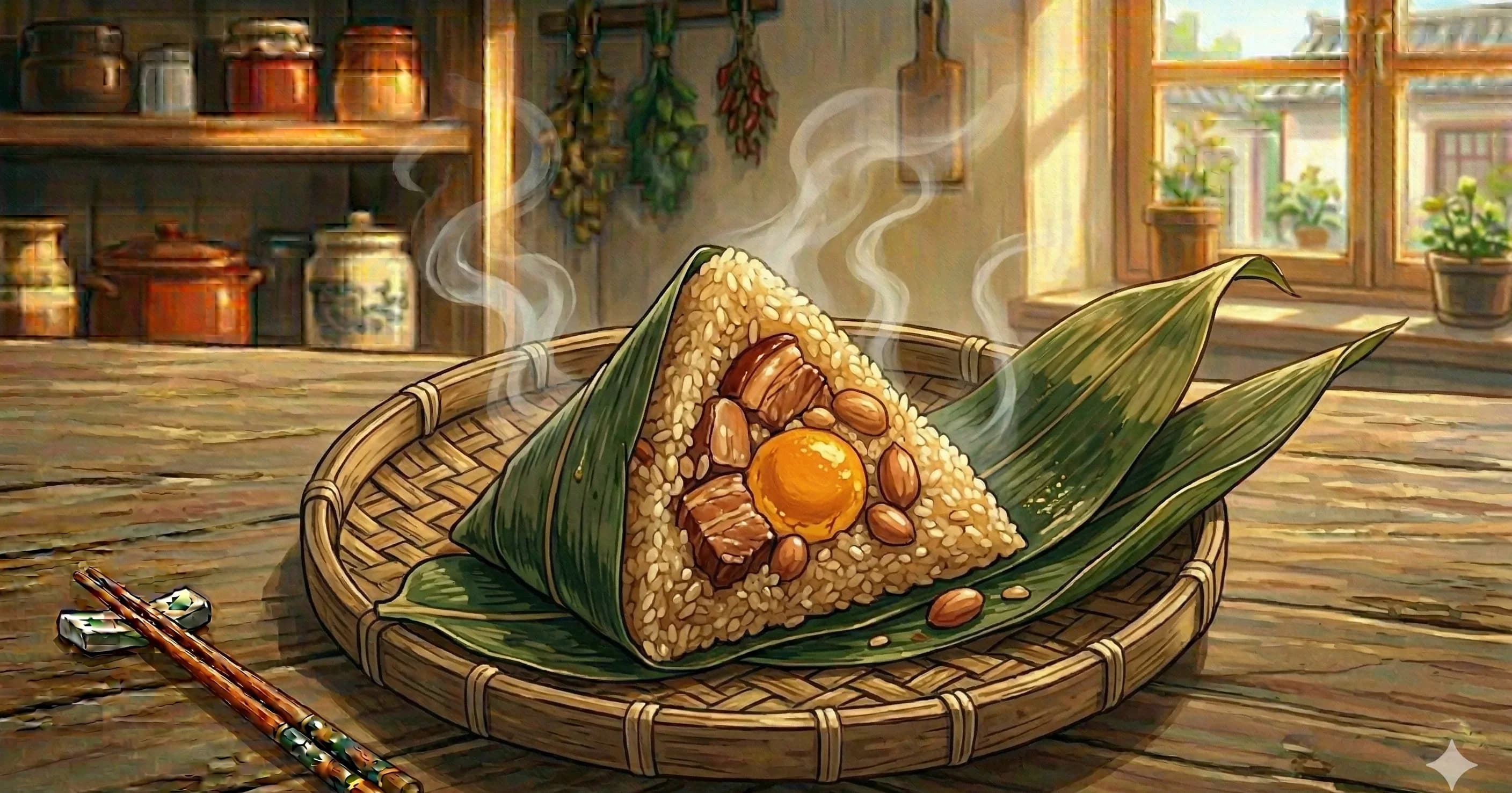 Zongzi (Sticky Rice Dumplings)