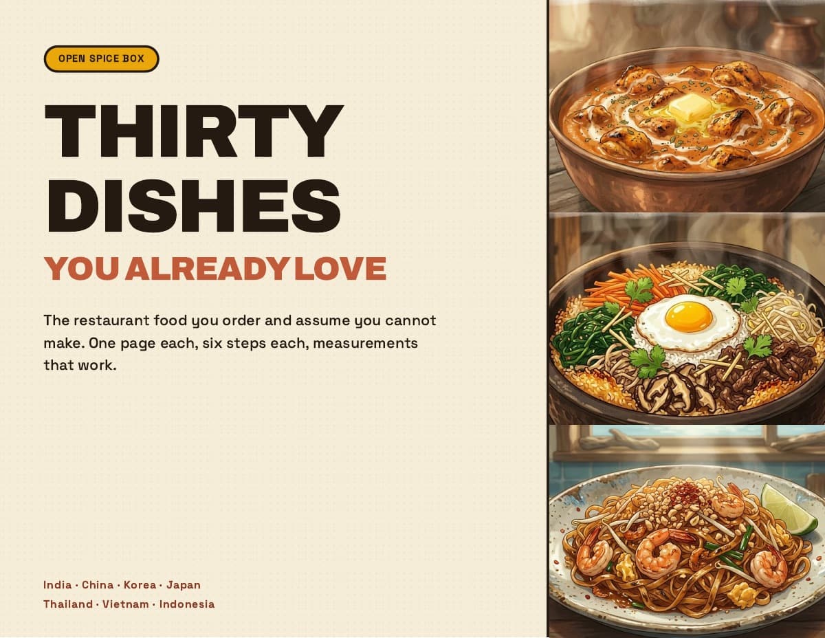 Cover of the free Open Spice Box ebook