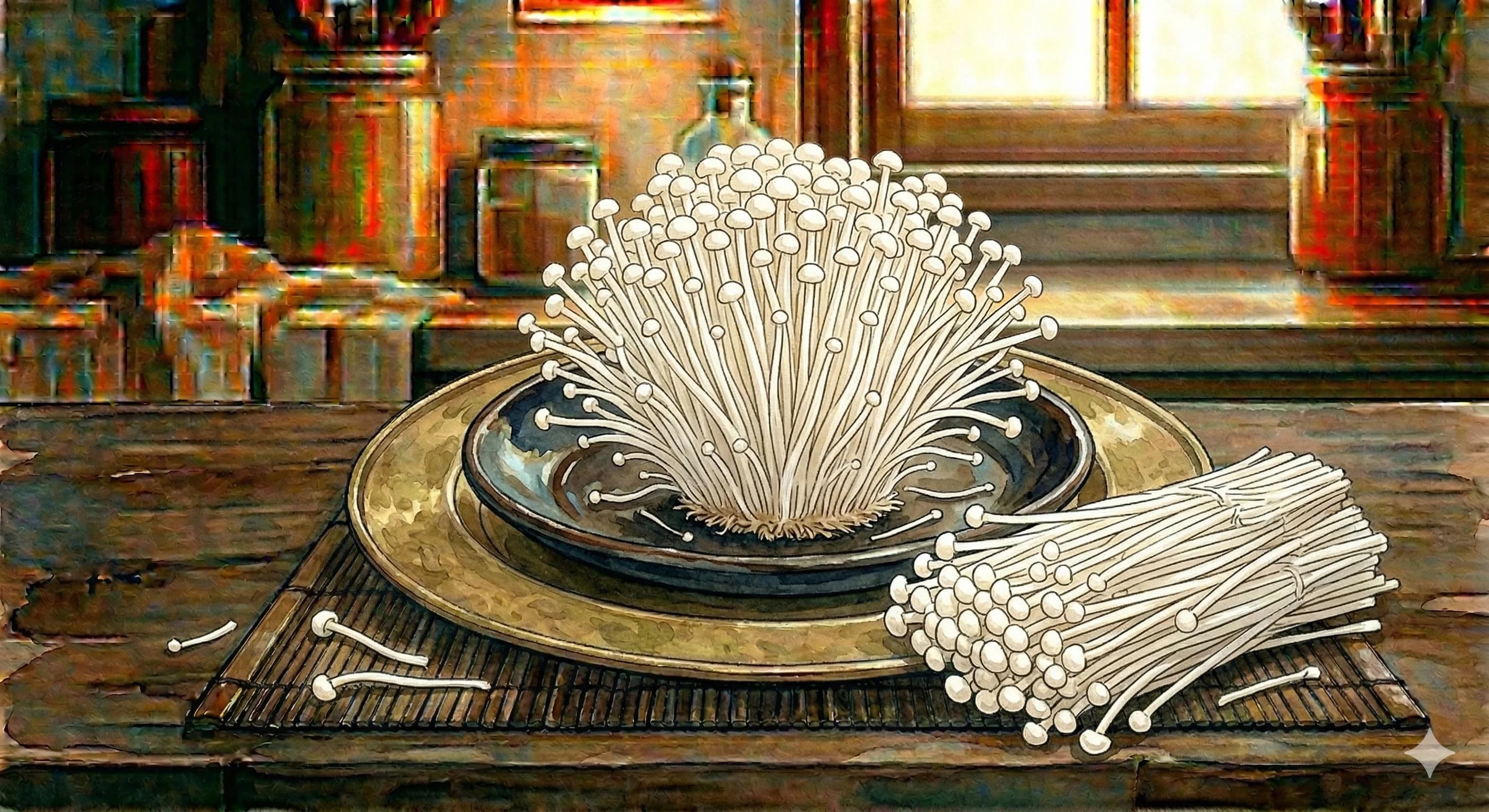 Enoki Mushrooms