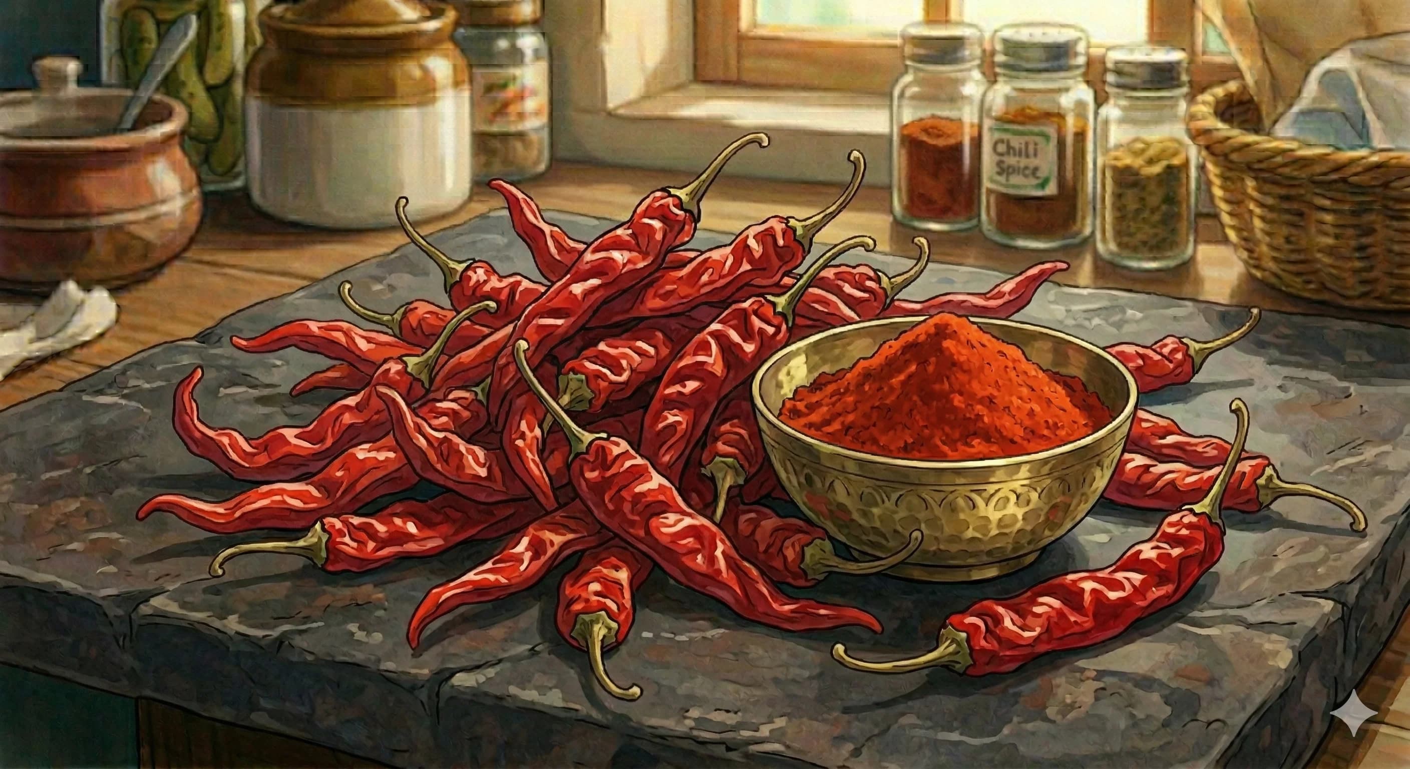 Kashmiri Chilies