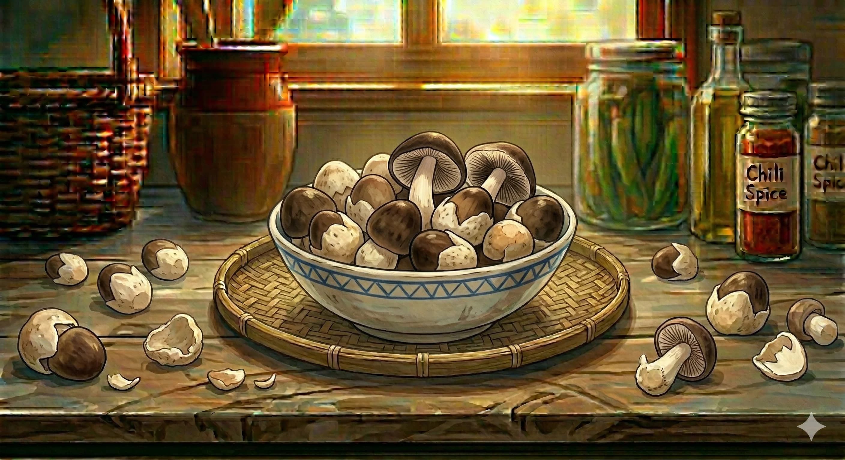 Straw Mushrooms