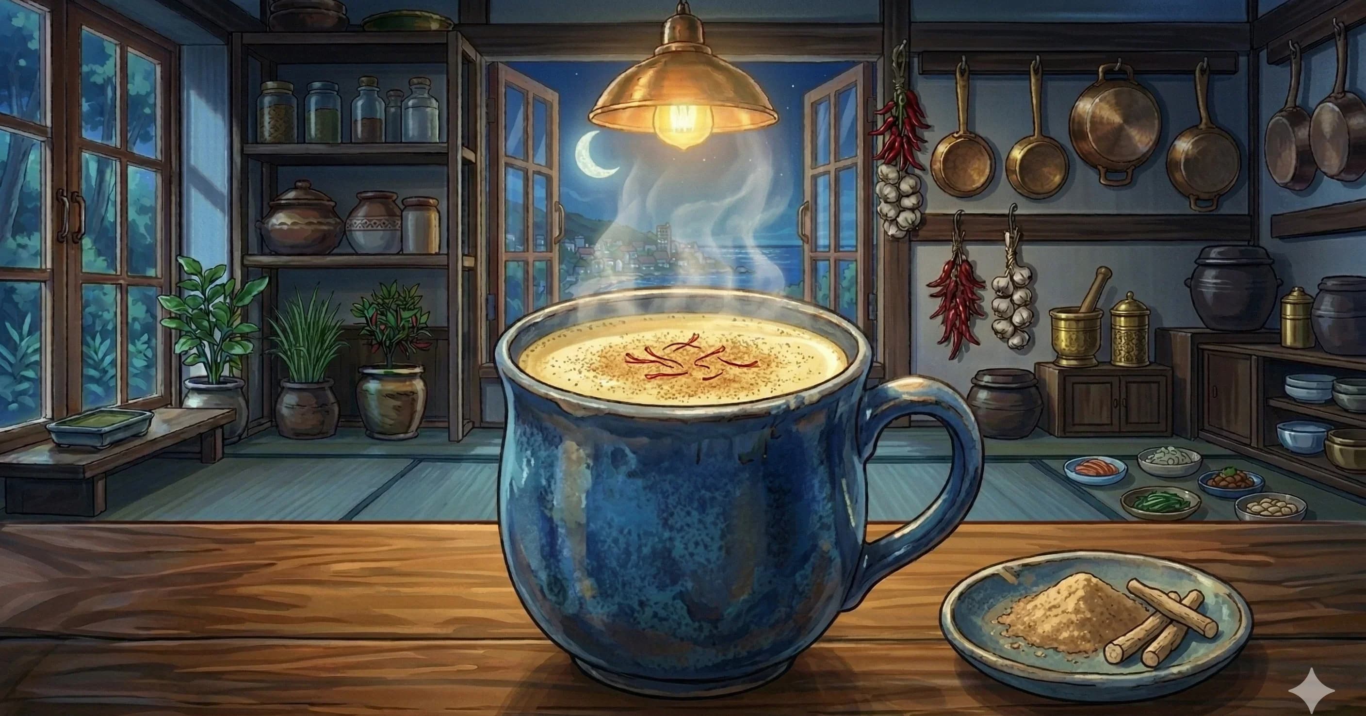Ashwagandha Moon Milk — An Ayurvedic sleep tonic for the end of the day