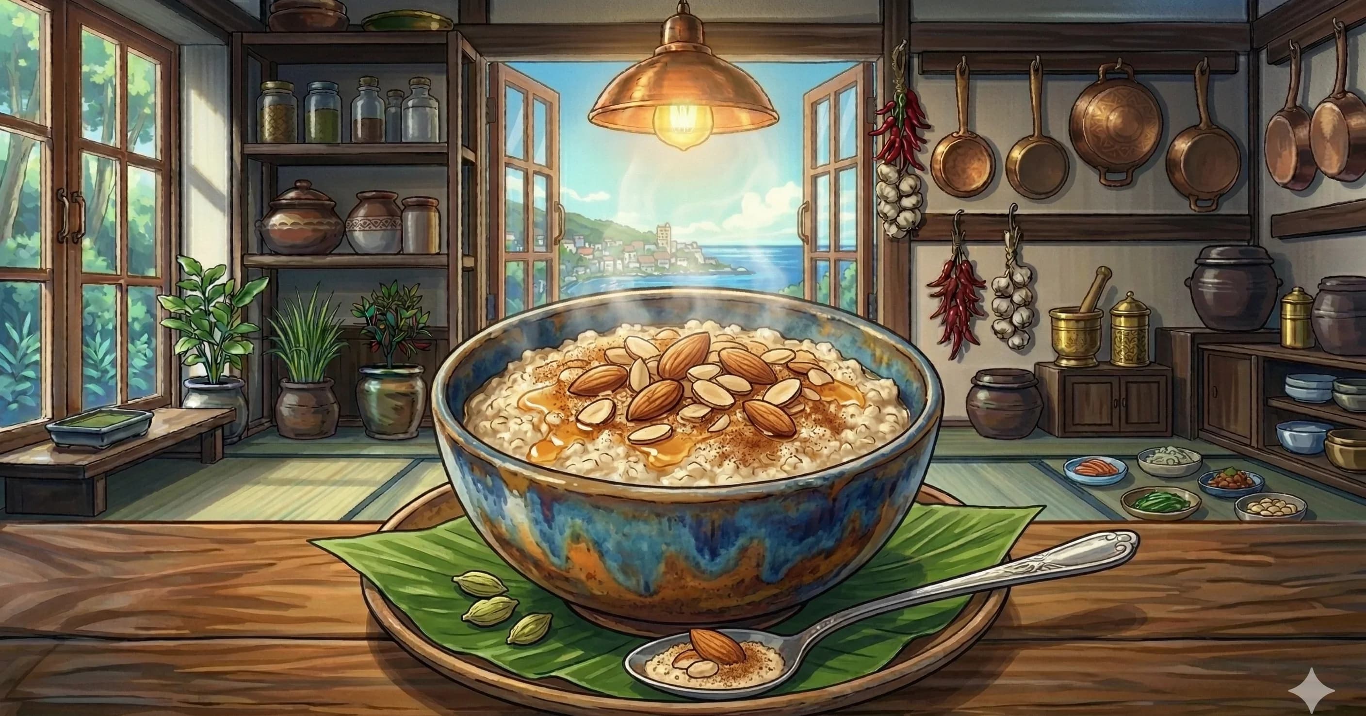 Cinnamon Cardamom Oats — A warming Ayurvedic breakfast that earns its place in the morning