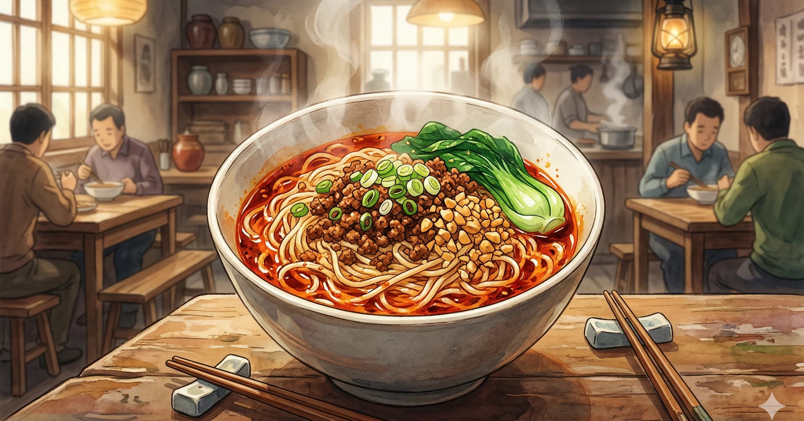 Dan Dan Noodles (担担面)