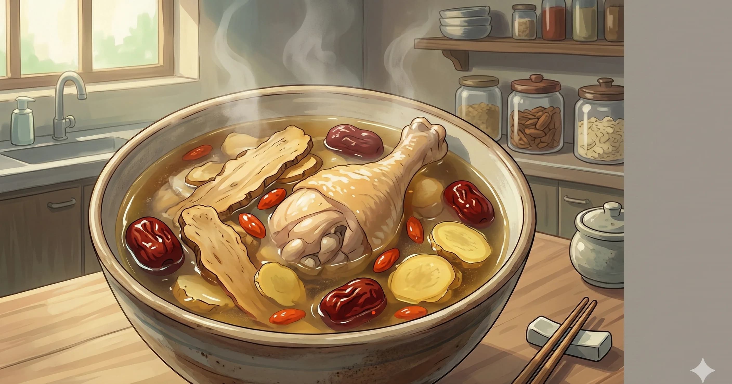 Dang Gui Ji Tang (Dang Gui Chicken Soup)