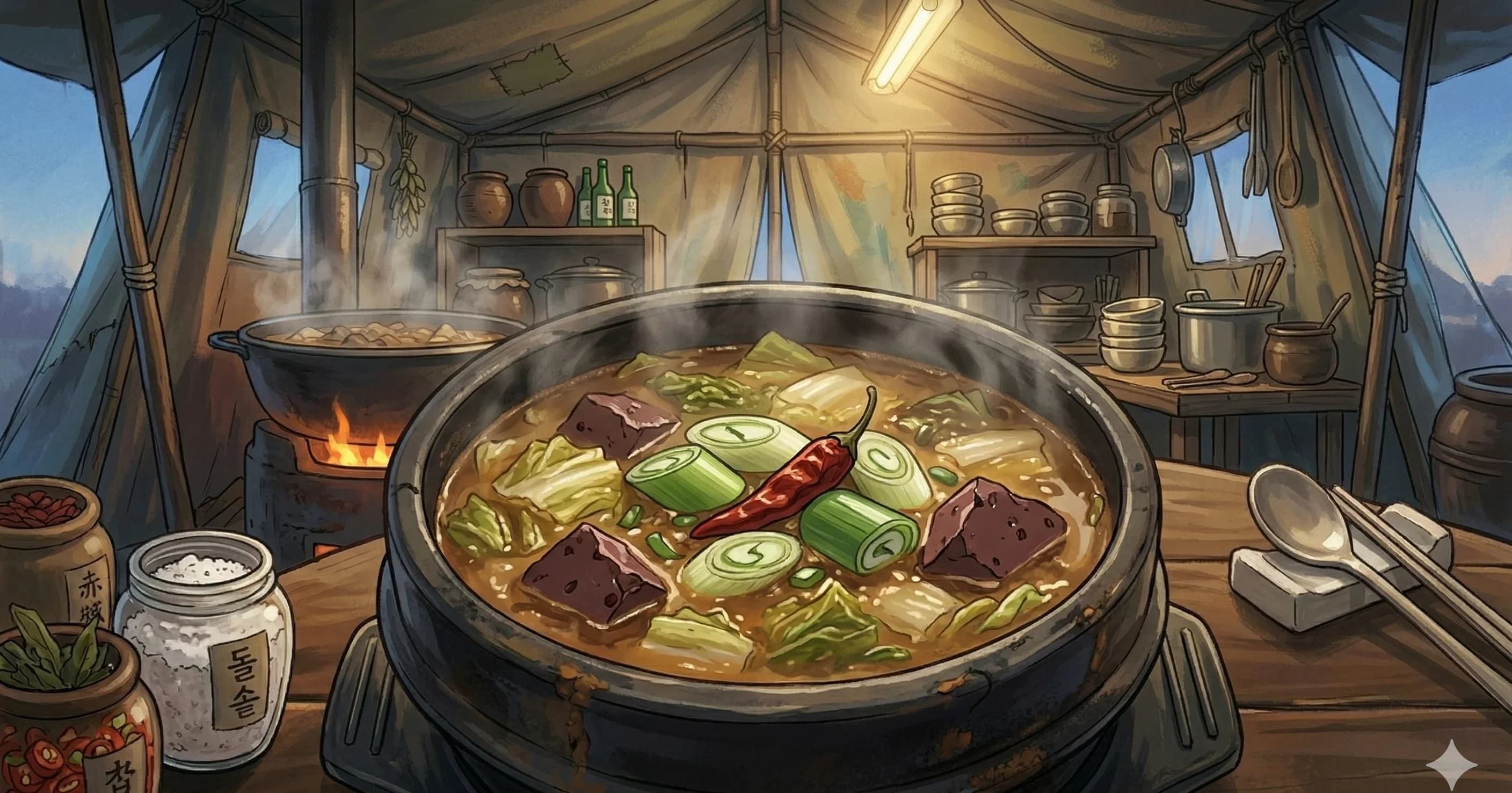 Haejangguk (Pork Bone Hangover Soup)