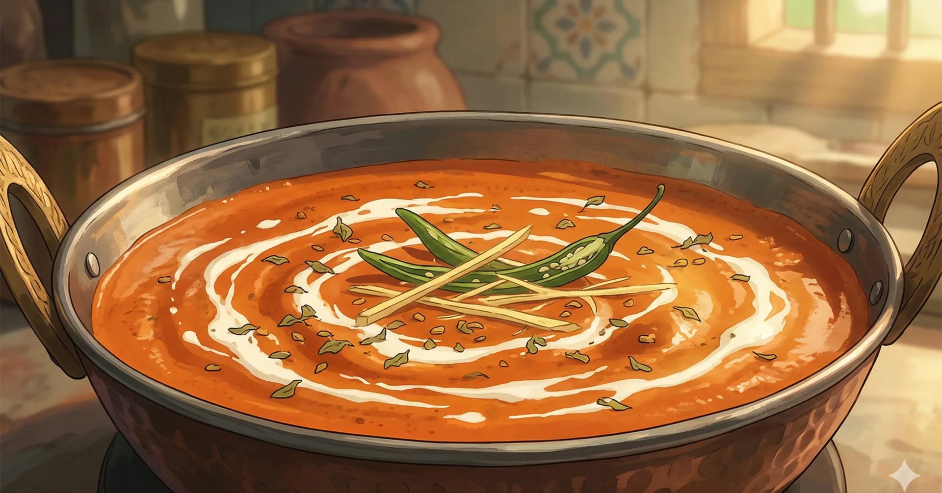 Butter-Tomato Sauce (Makhni Gravy) — The foundational tomato and butter base for makhni dishes