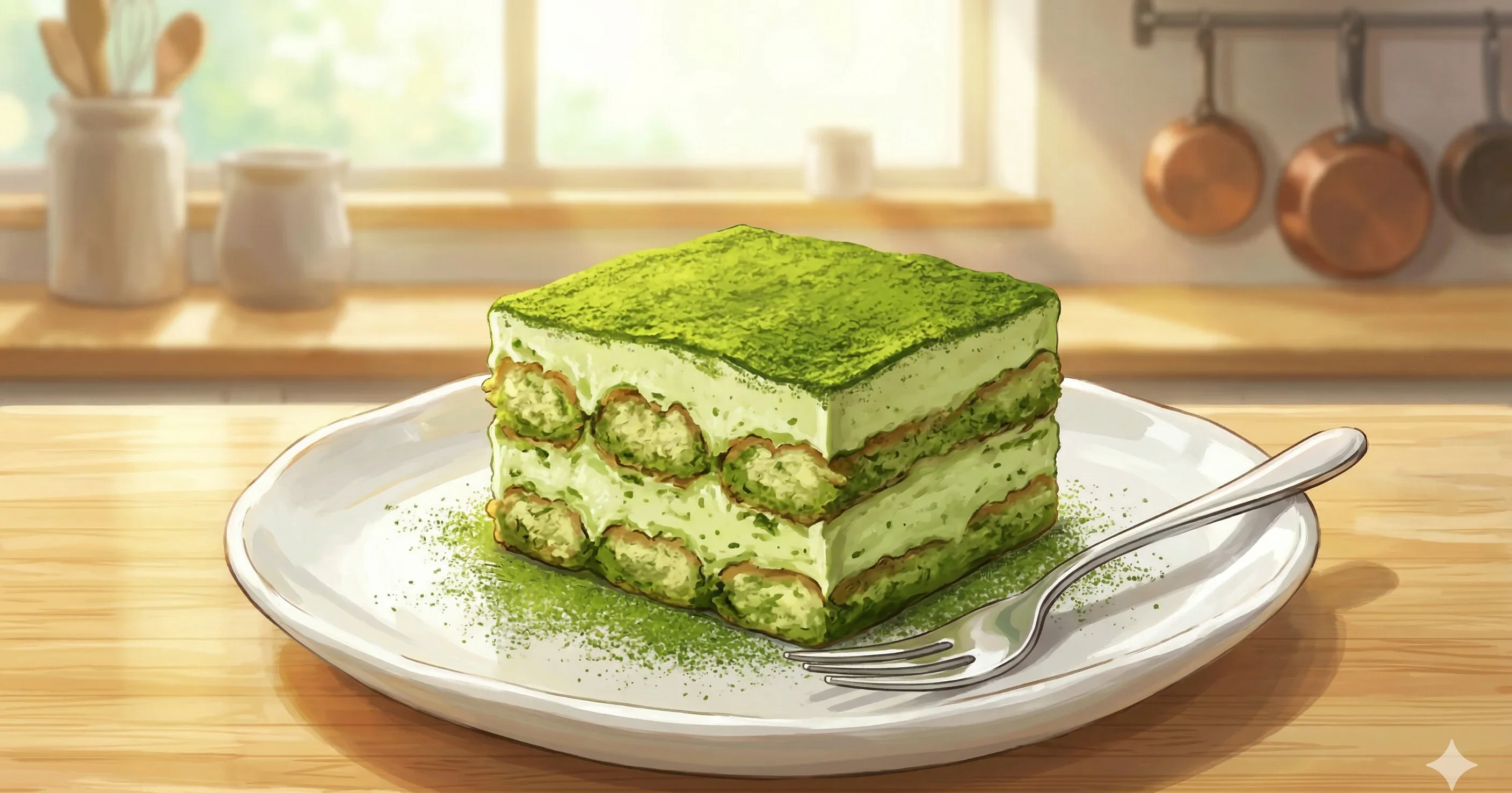 Matcha Tiramisu