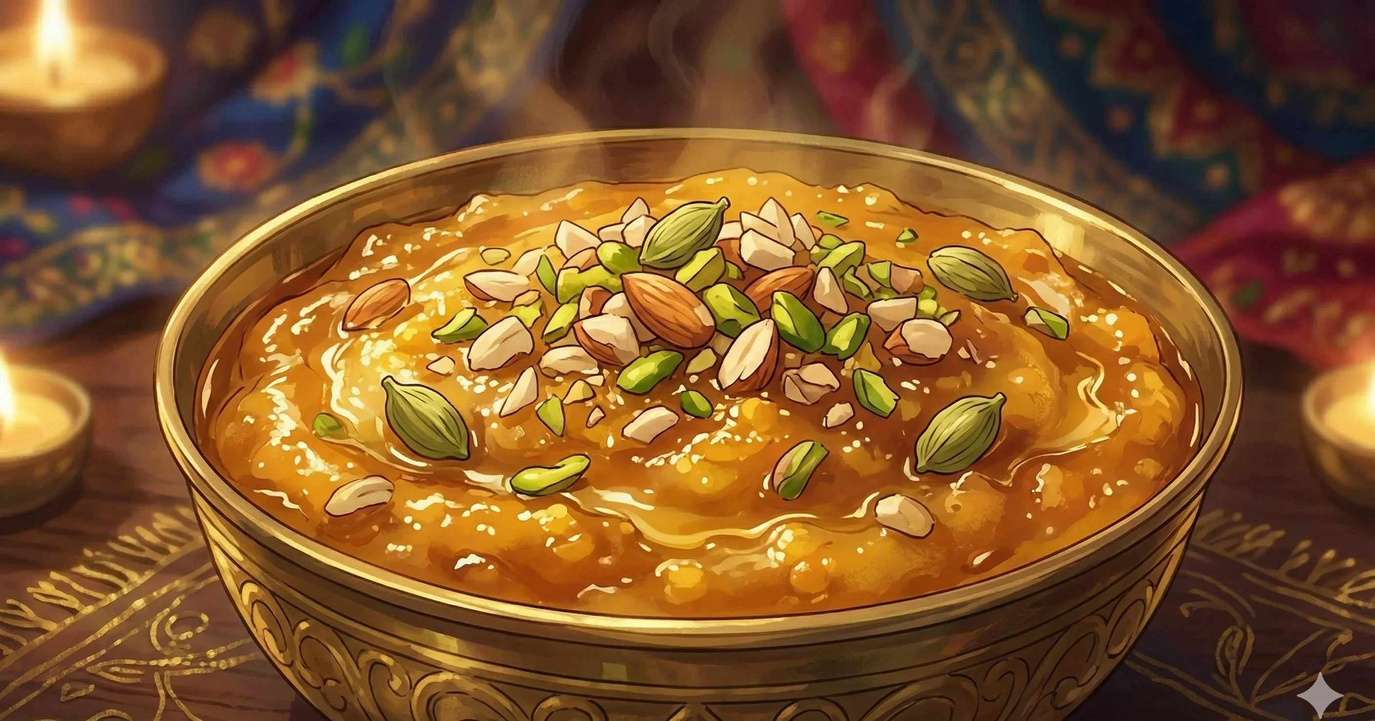 Moong Dal Halwa — Rajasthani Winter Halwa of Slow-Roasted Ground Moong Dal