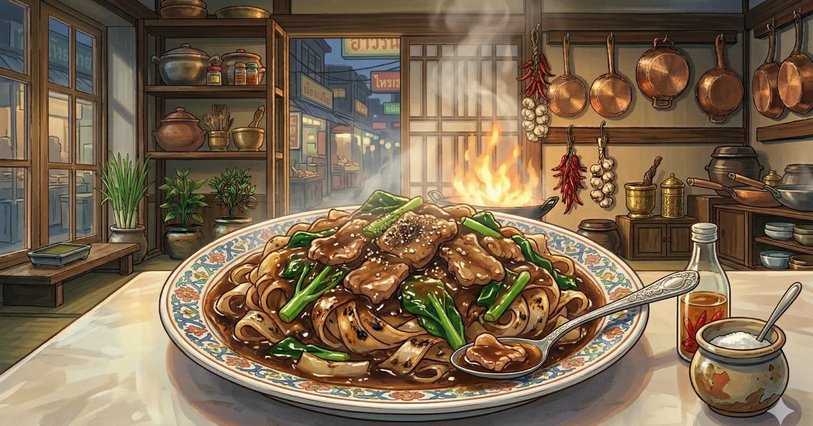 Gravy Noodles (Rad Na / ราดหน้า)