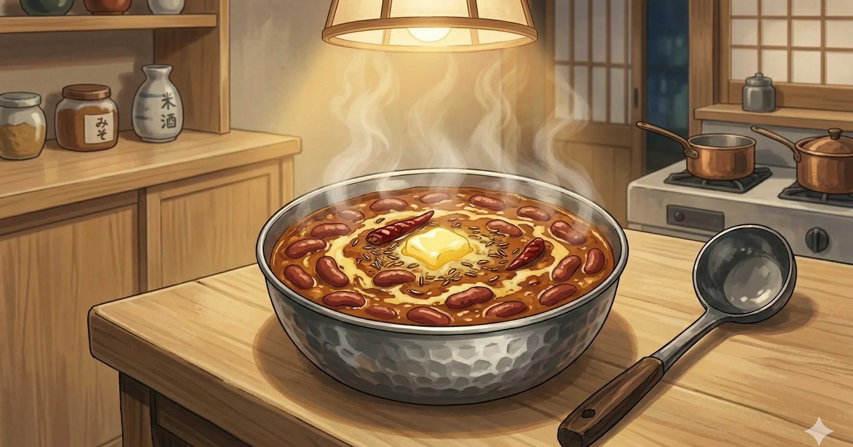 Rajma — Frijoles Rojos Estofados en Masala — Frijoles rojos cocidos a fuego lento en una masala especiada de cebolla y tomate