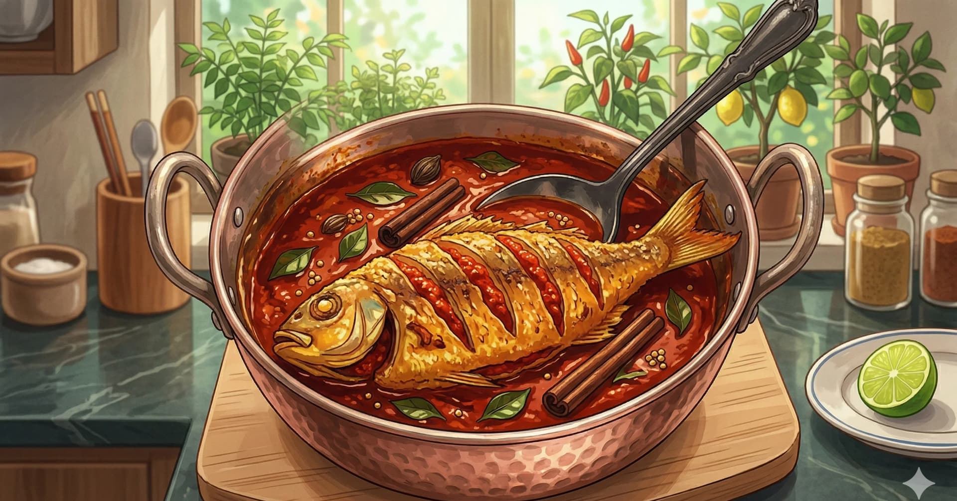 Goan Red Spice Paste (Reichado Masala) — The fiery Goan red paste of dried chillies, vinegar, garlic, and roasted spices