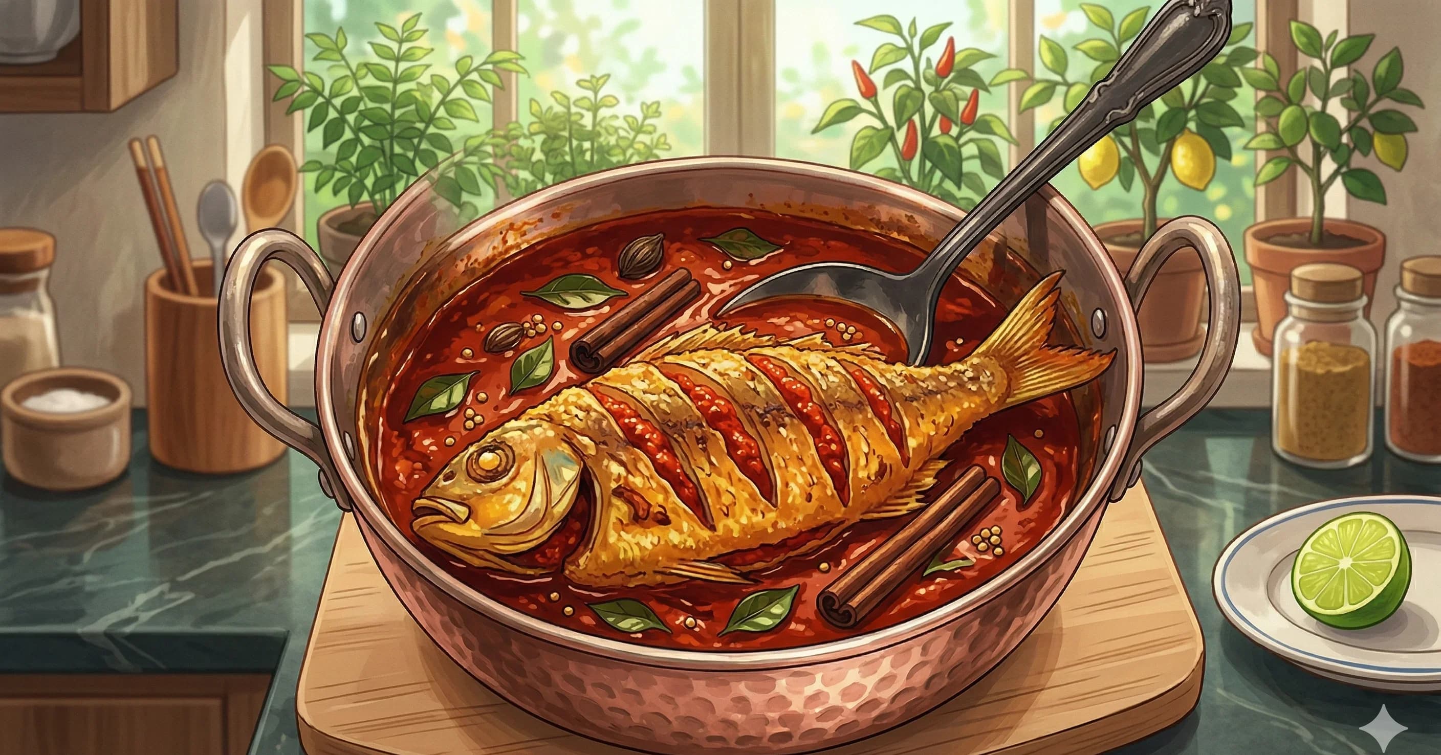 Goan Red Spice Paste (Reichado Masala) — The fiery Goan red paste of dried chillies, vinegar, garlic, and roasted spices