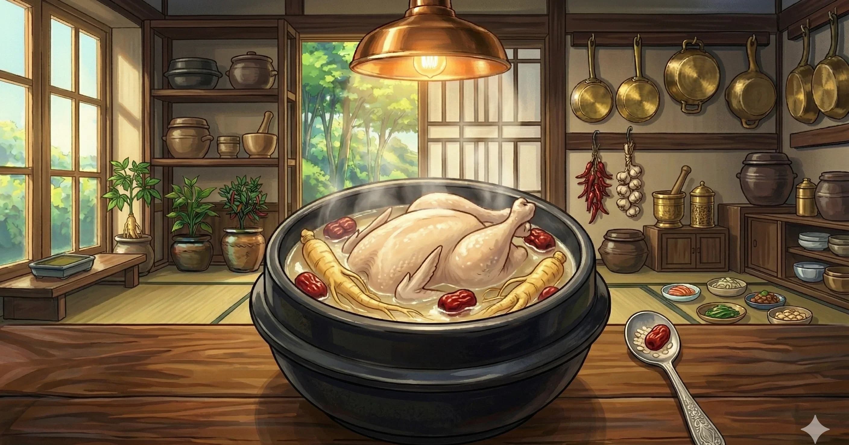 Samgyetang (Ginseng Chicken Soup)