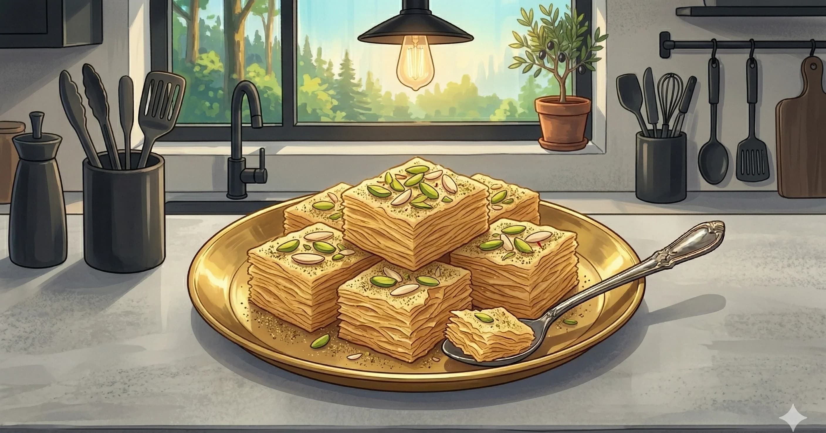 Sohan Papdi — North India's Gossamer Flaked Gram Flour Sweet