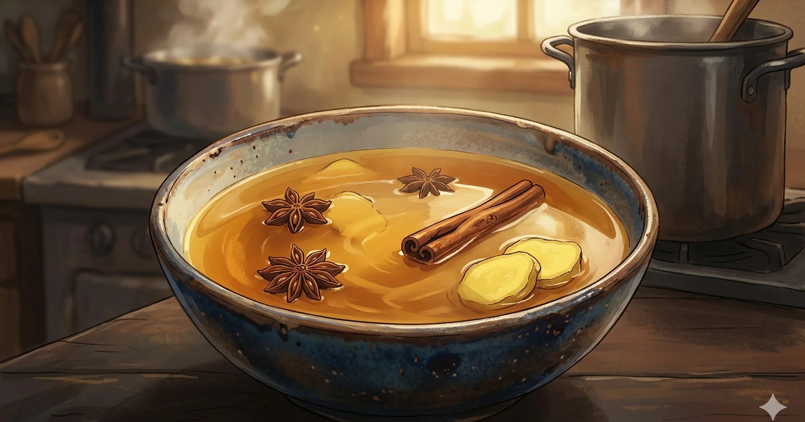 Spiced Bone Broth