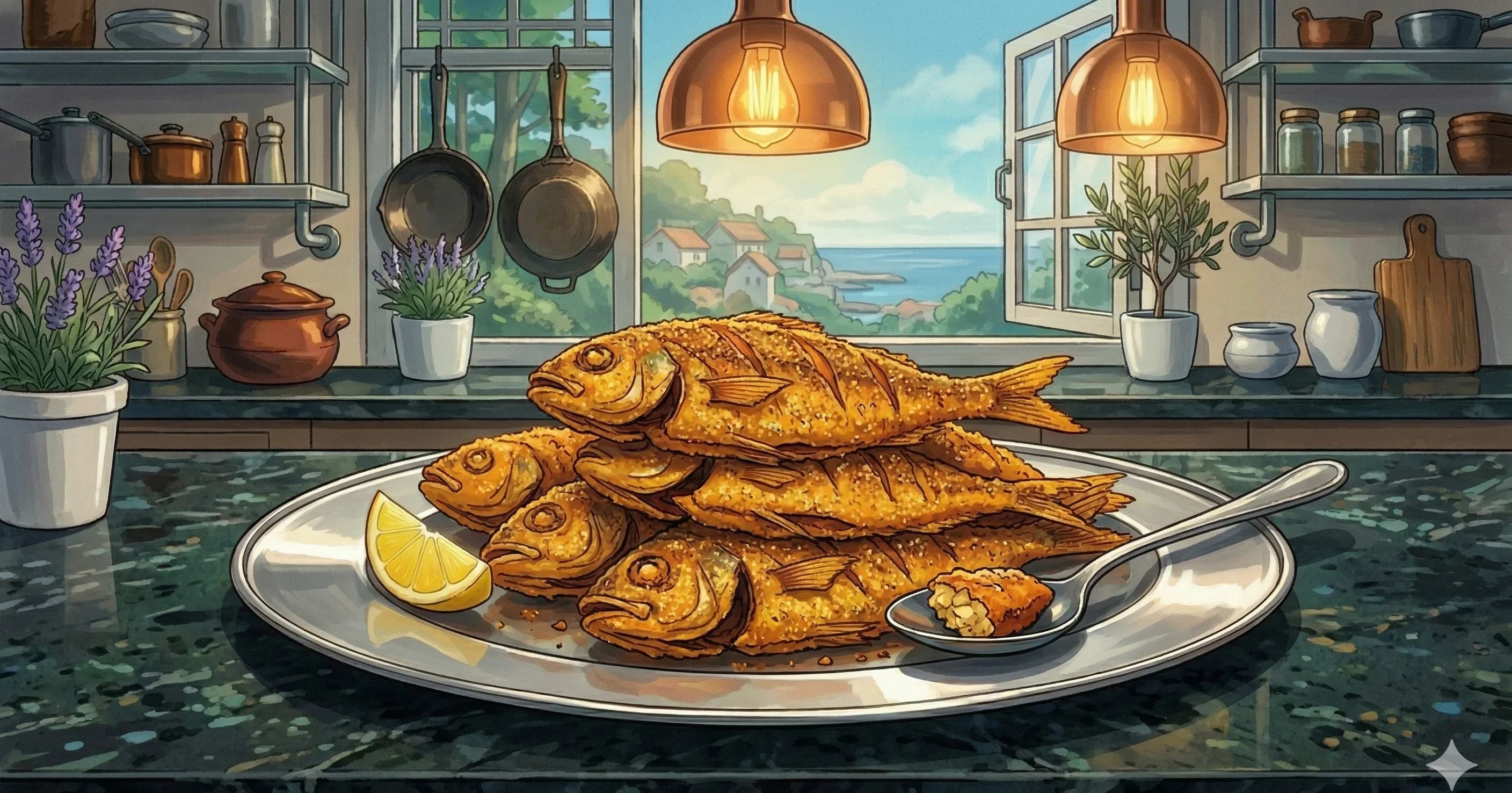 Parsi Pan-Fried Fish (Tareli Machi) — Parsi pan-fried fish with turmeric, cumin, and red chilli in sesame oil