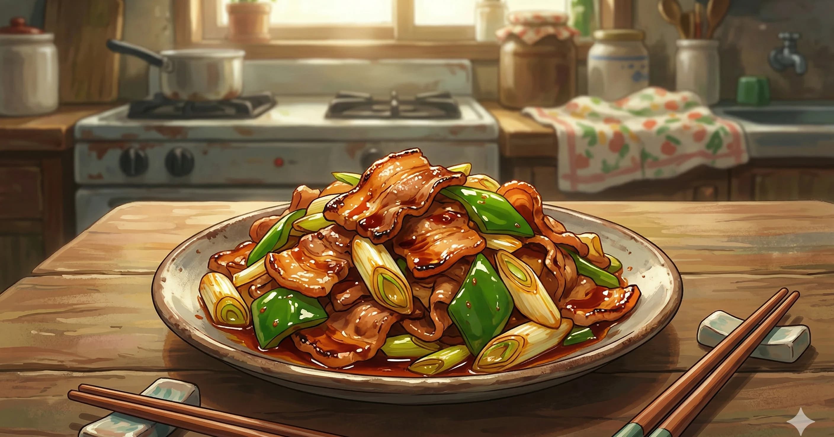 Hui Guo Rou (Twice Cooked Pork) — Sichuan's bold pork belly stir-fry with doubanjiang, leeks, and fermented black beans